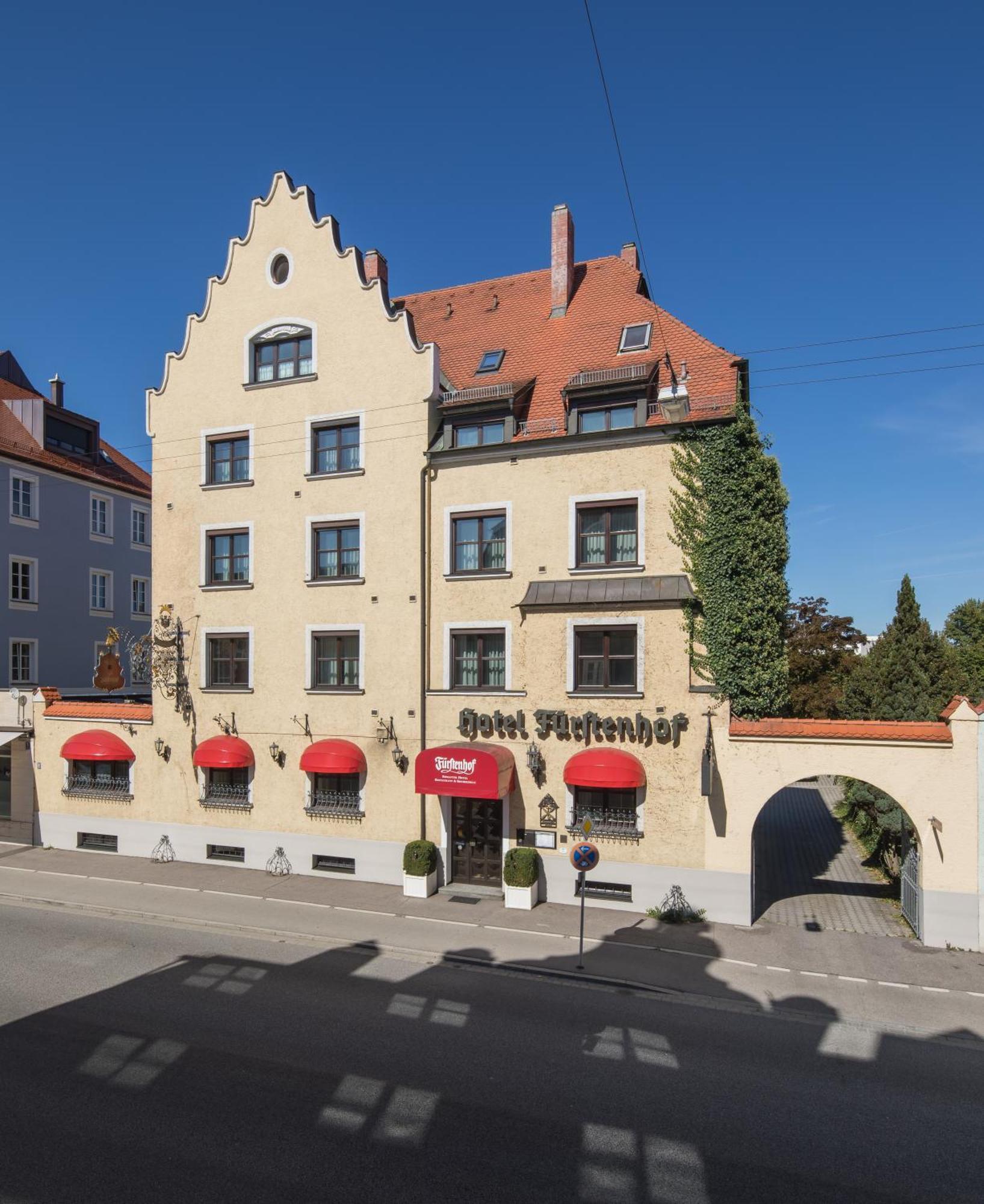 Romantik Hotel&Restaurant Fürstenhof Landshut Exterior foto