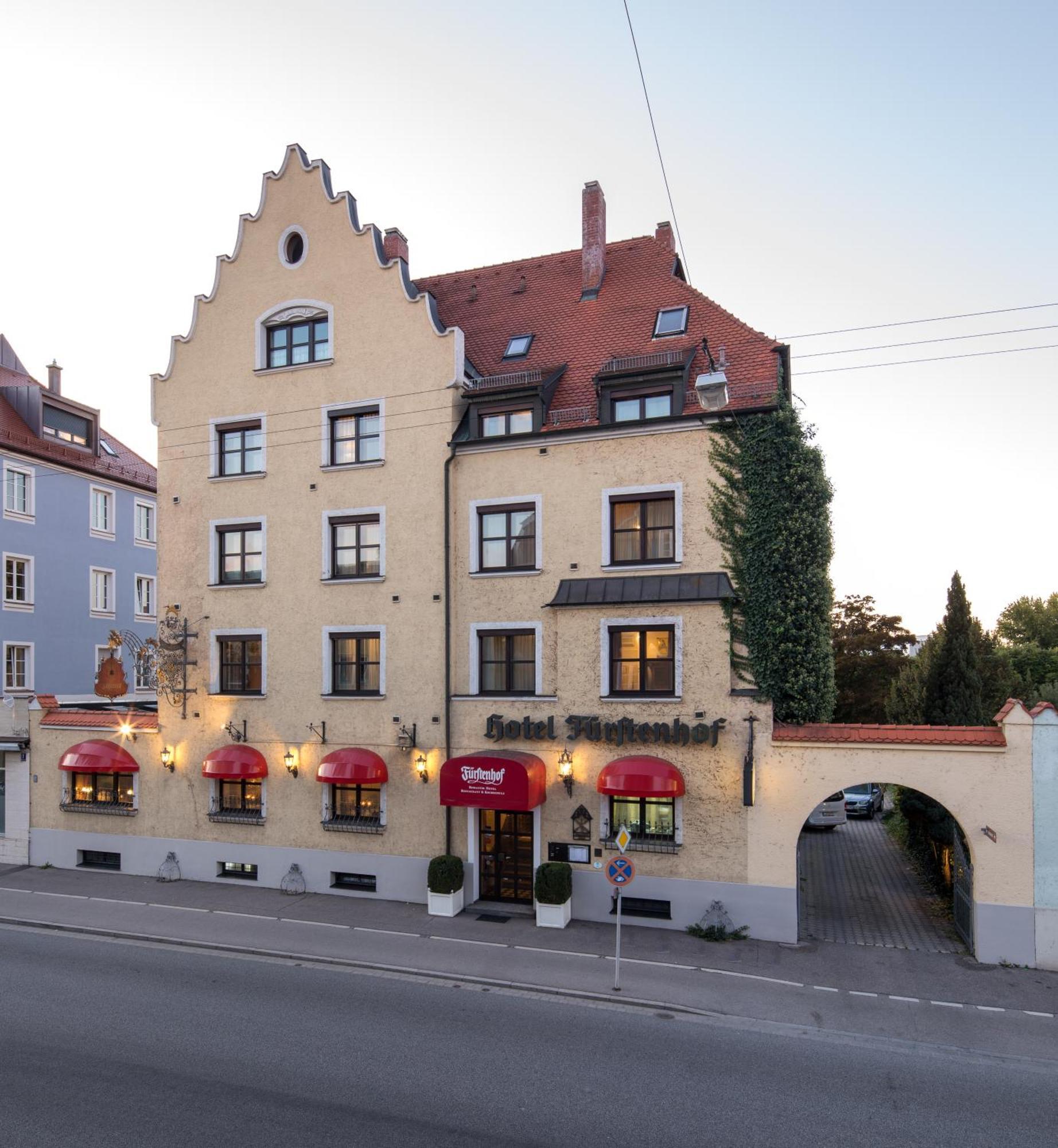 Romantik Hotel&Restaurant Fürstenhof Landshut Exterior foto